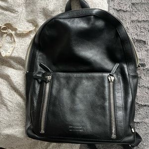 Rebbeca Minkoff leather backpack (excellent condition)